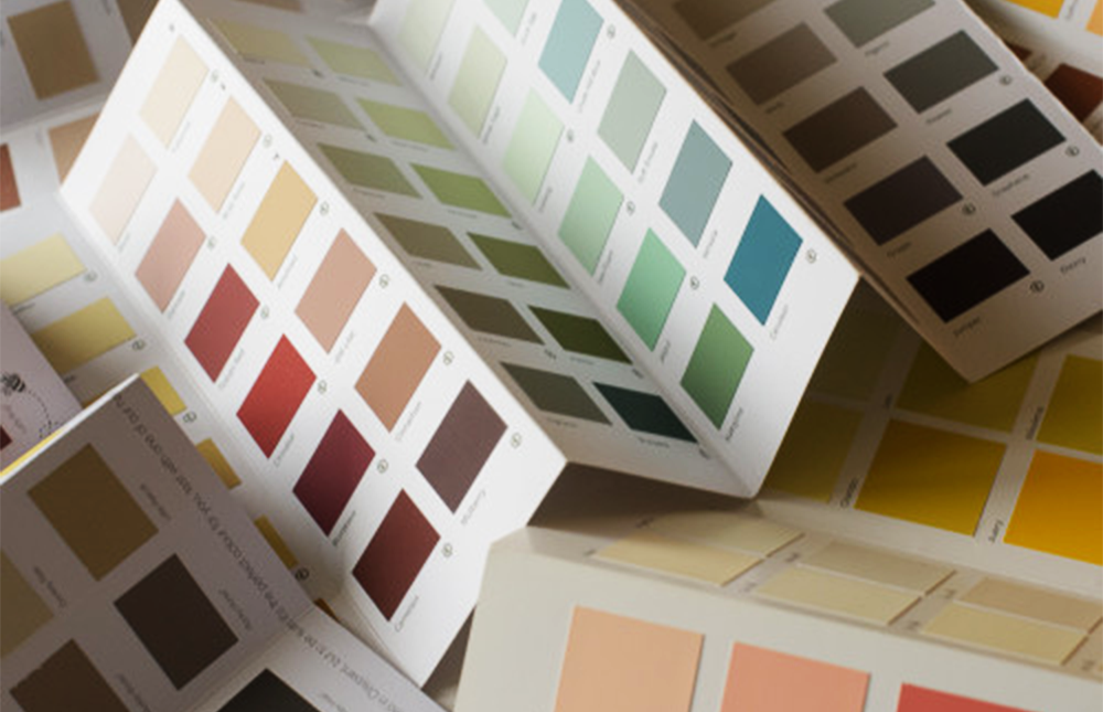 We specialize in high-quality printing of paint shade cards that showcase colors with perfect accuracy and premium finishing